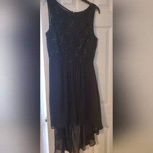 Beautiful black low high dress